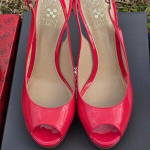 Vince Camuto | 4 inch heels | Vibrant Pink | Used
